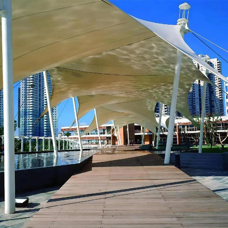 万年县膜结构景观棚