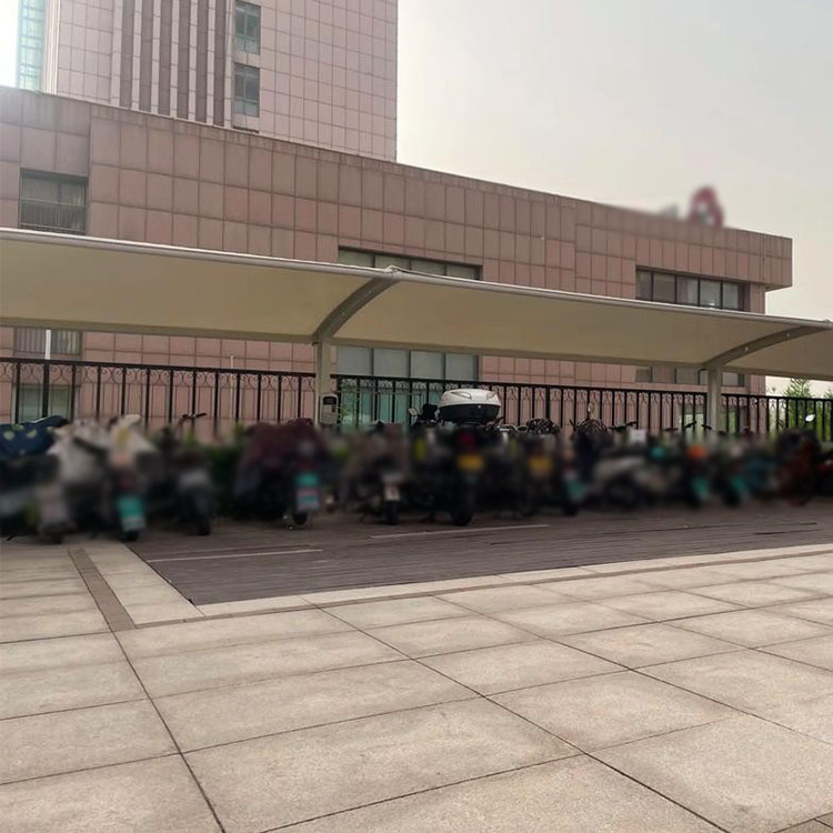 万年县膜结构电动车棚