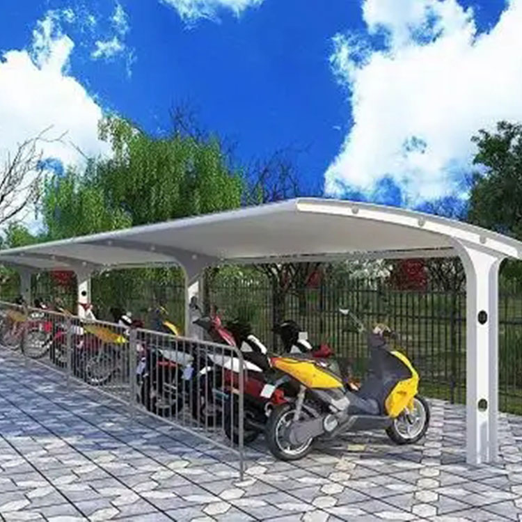 万年县膜结构电动车棚